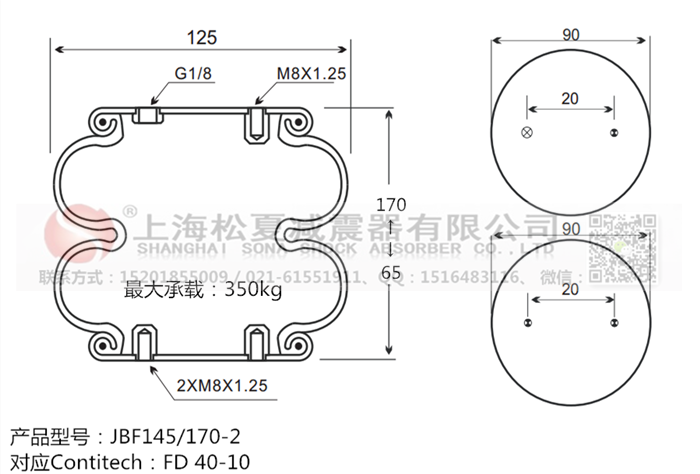 橡膠<a href='http://m.cddo.cn/' target='_blank'><u>空氣彈簧</u></a>